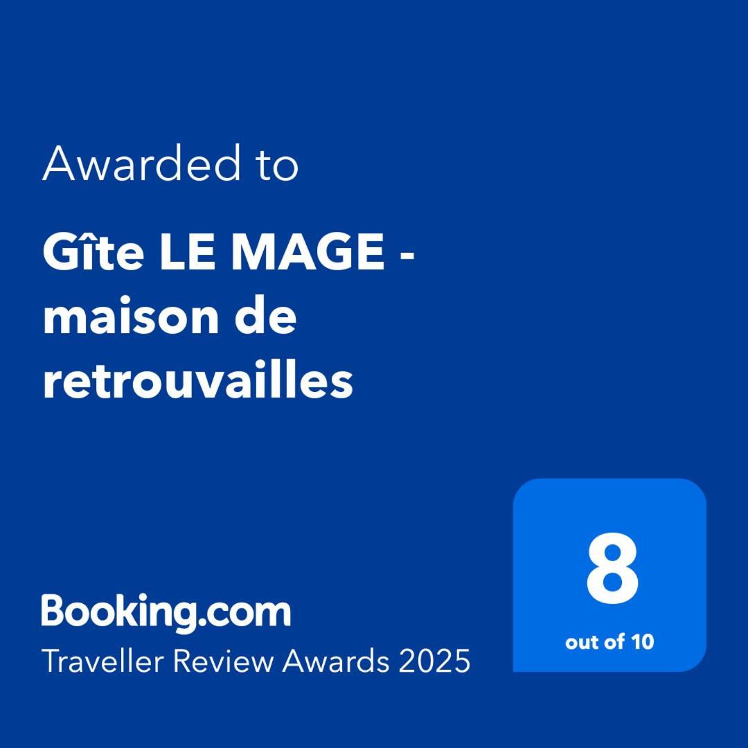Gite Le Mage - Maison De Retrouvailles Saint-Marcel  Esterno foto